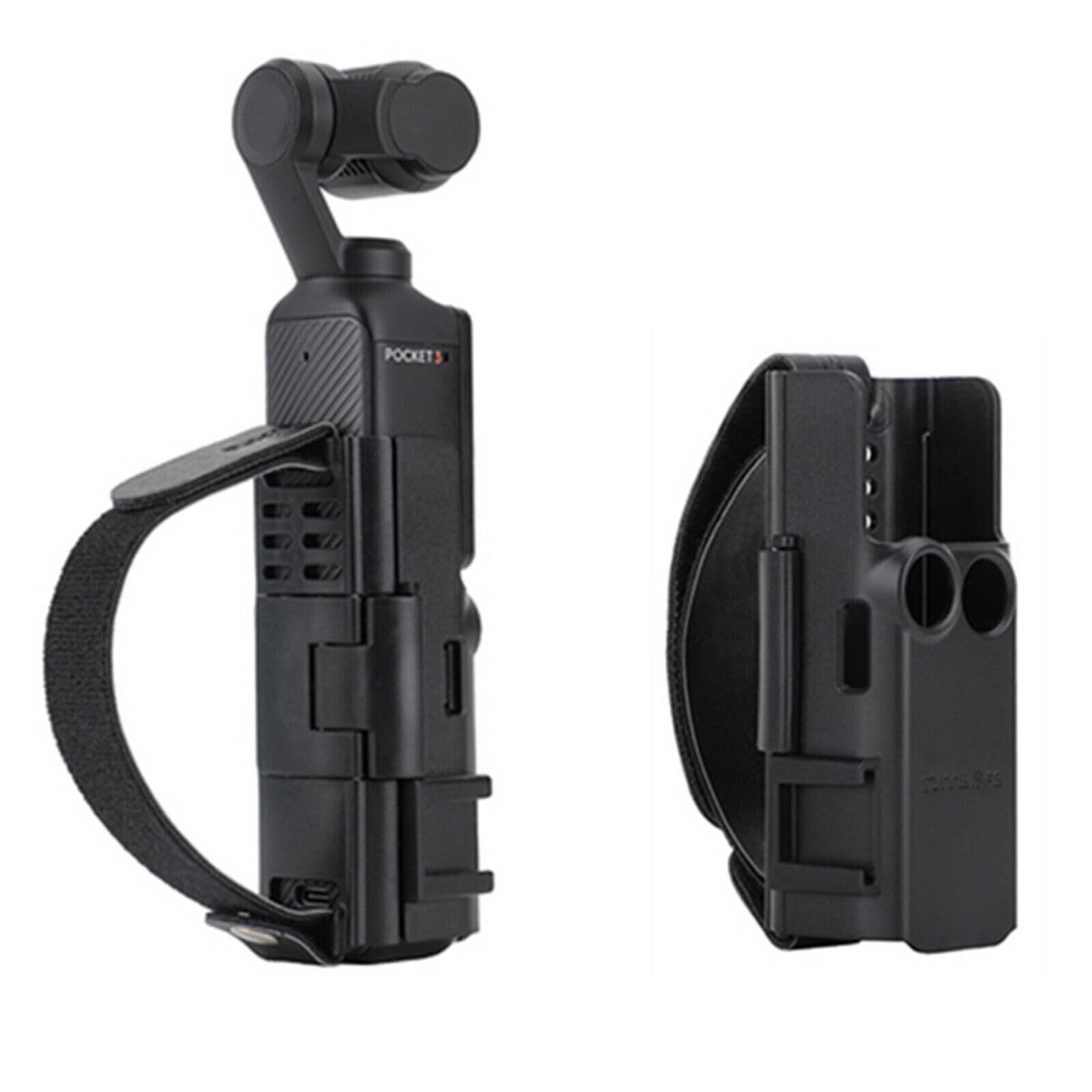ZORBES® Camera Expansion Handle Adapter with Portable Anti-Falling Hand Strap Band for Osmo Pocket 3 ZORBES® Camera Expansion Handle Adapter with Portable Anti-Falling Hand Strap Band for Osmo Pocket 3